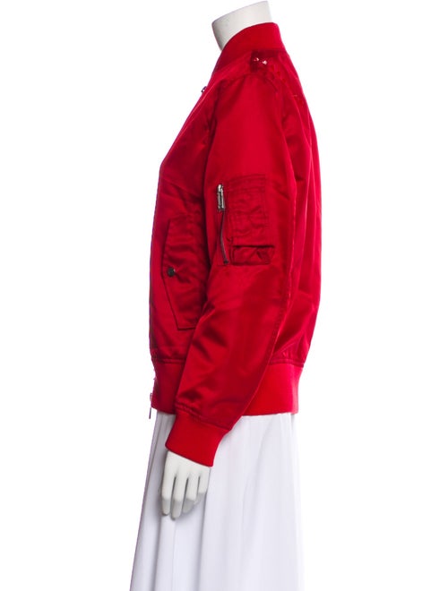 Valentino Suede Bomber Jacket