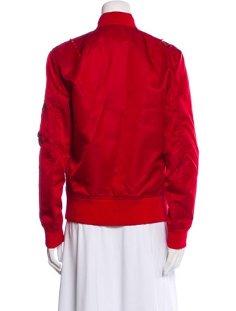 Valentino Suede Bomber Jacket