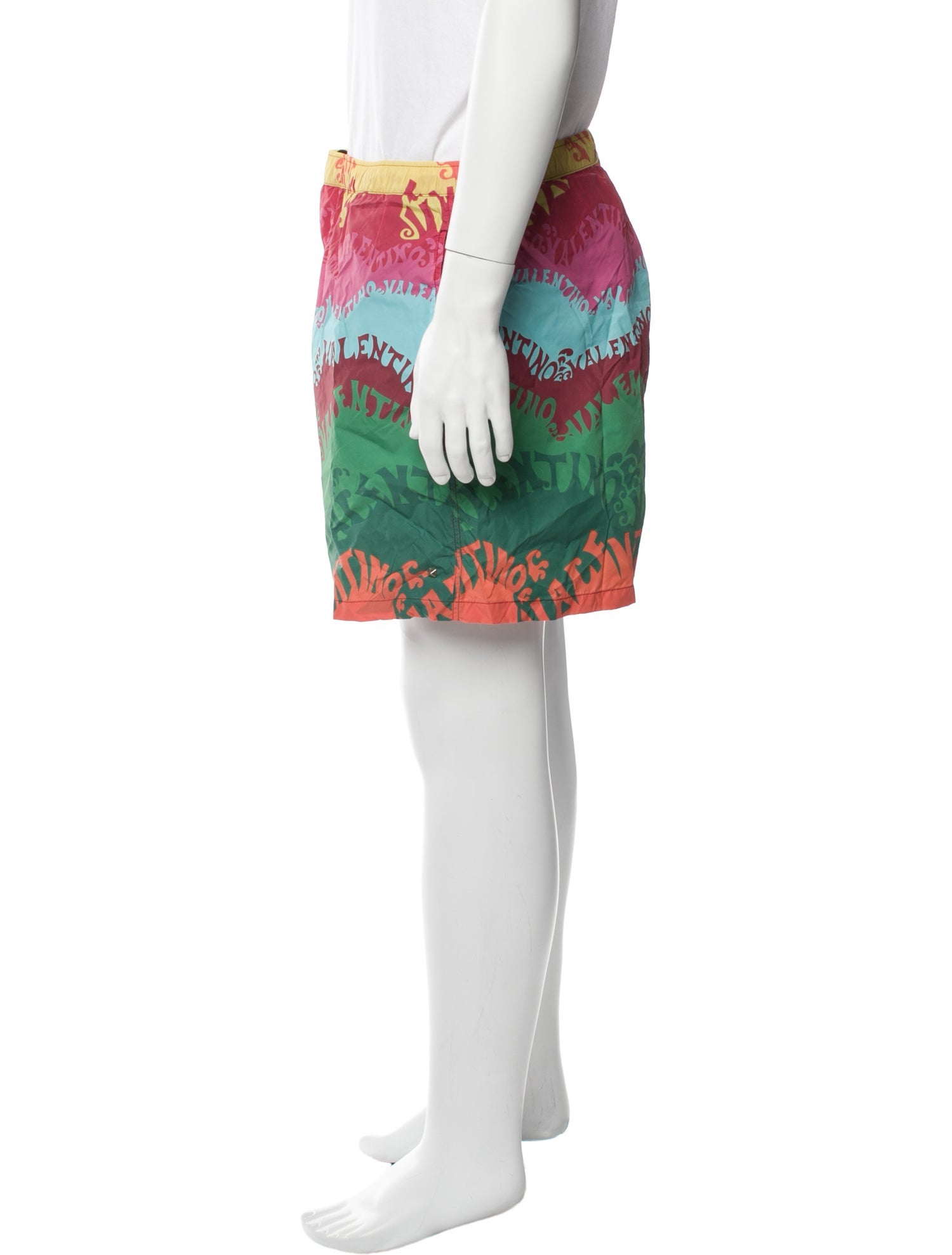 Valentino Printed Swim Trunks