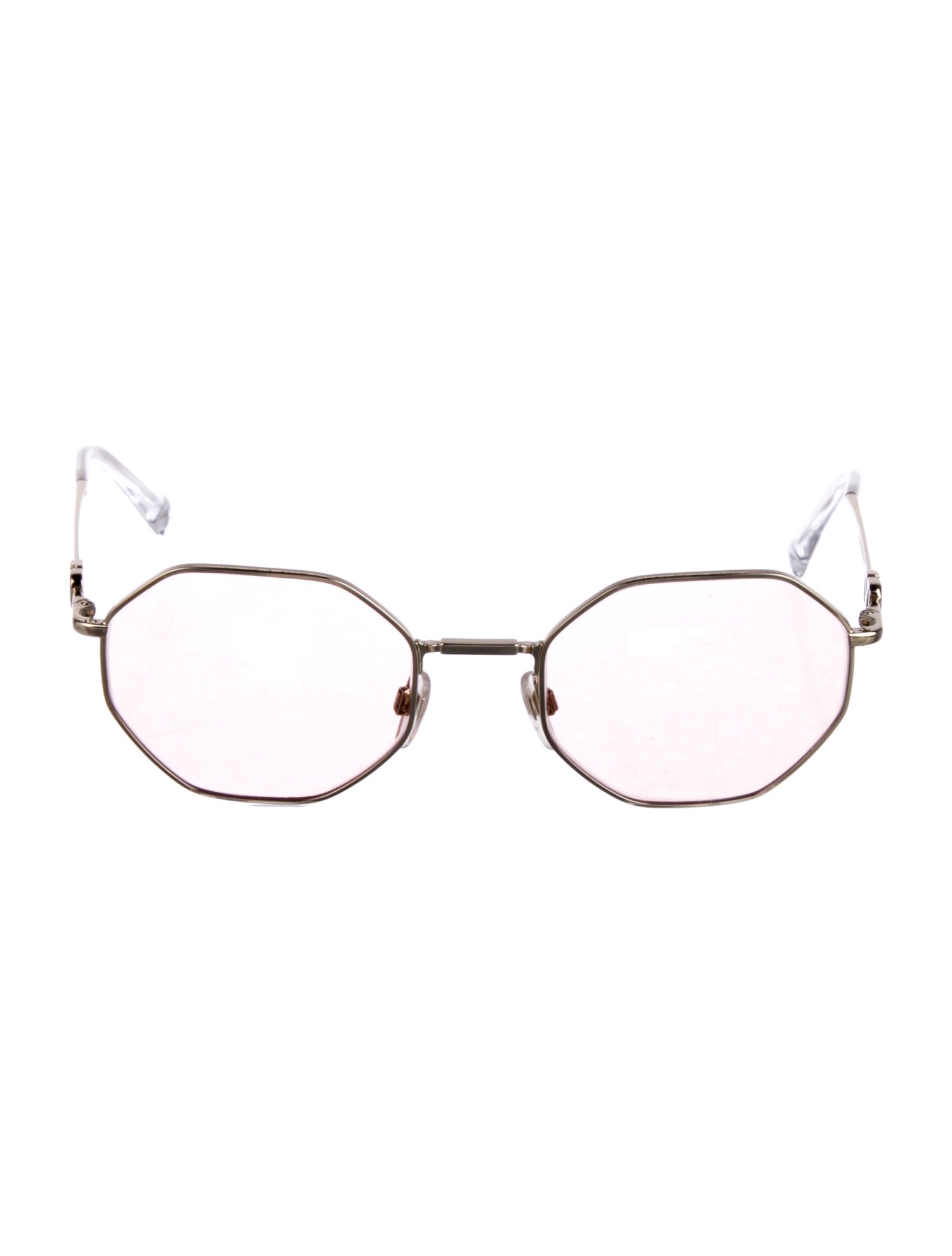 Valentino Rockstud Accents Round Sunglasses