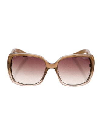 Valentino Oversize Gradient Sunglasses
