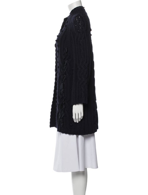 Valentino Wool Mock Neck Sweater