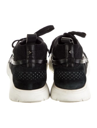 Valentino Mesh Printed Sock Sneakers