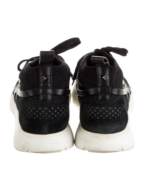 Valentino Mesh Printed Sock Sneakers