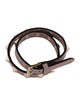 Valentino Rockstud Double Wrap Leather Bracelet
