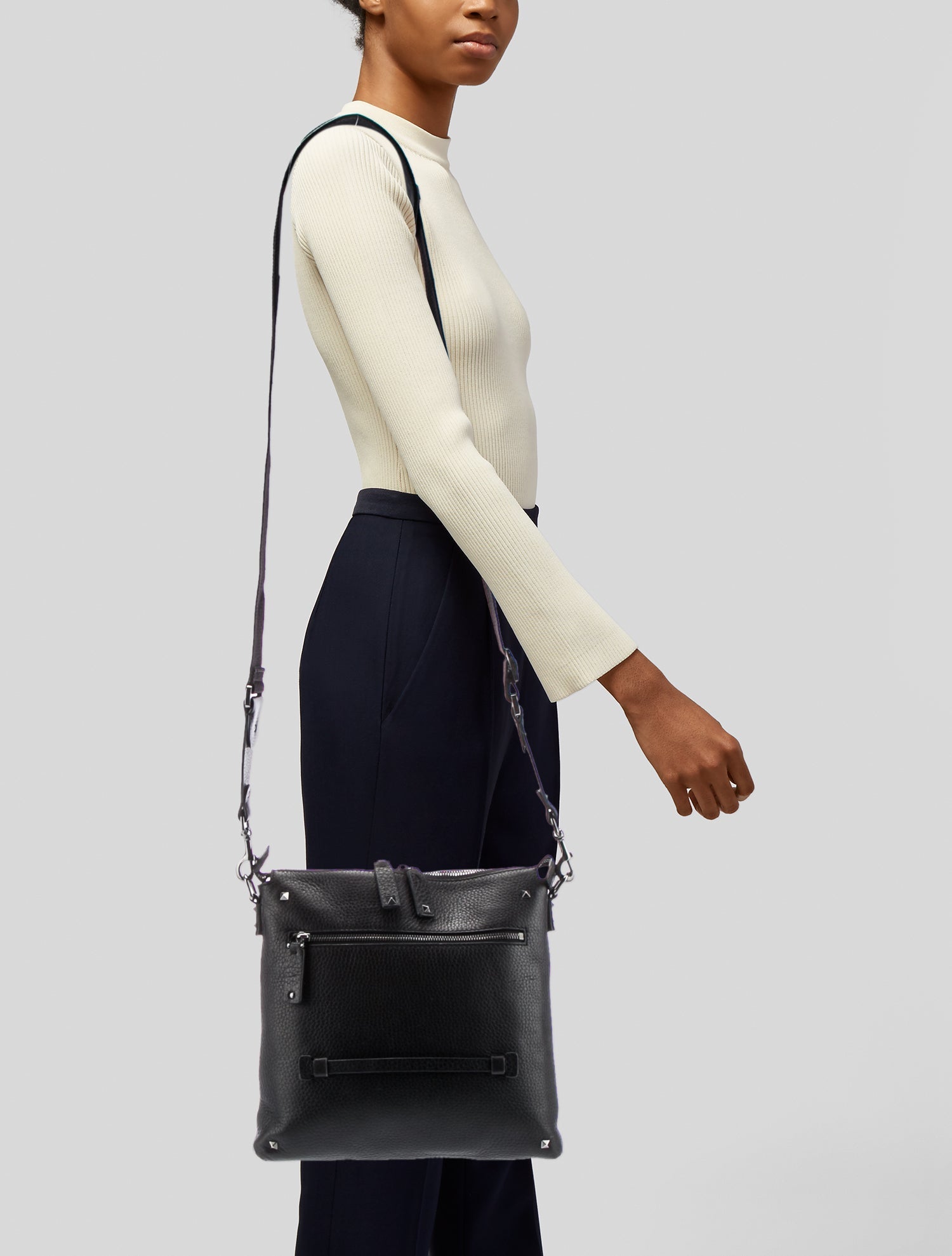 Valentino Rockstud Messenger Bag