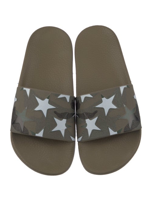 Valentino Rubber Printed Slides