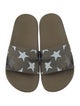 Valentino Rubber Printed Slides