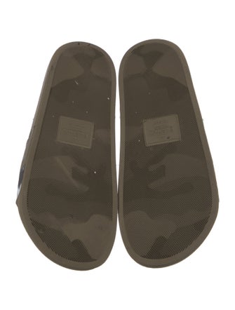 Valentino Rubber Printed Slides
