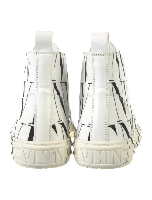 Valentino Canvas Printed Sneakers