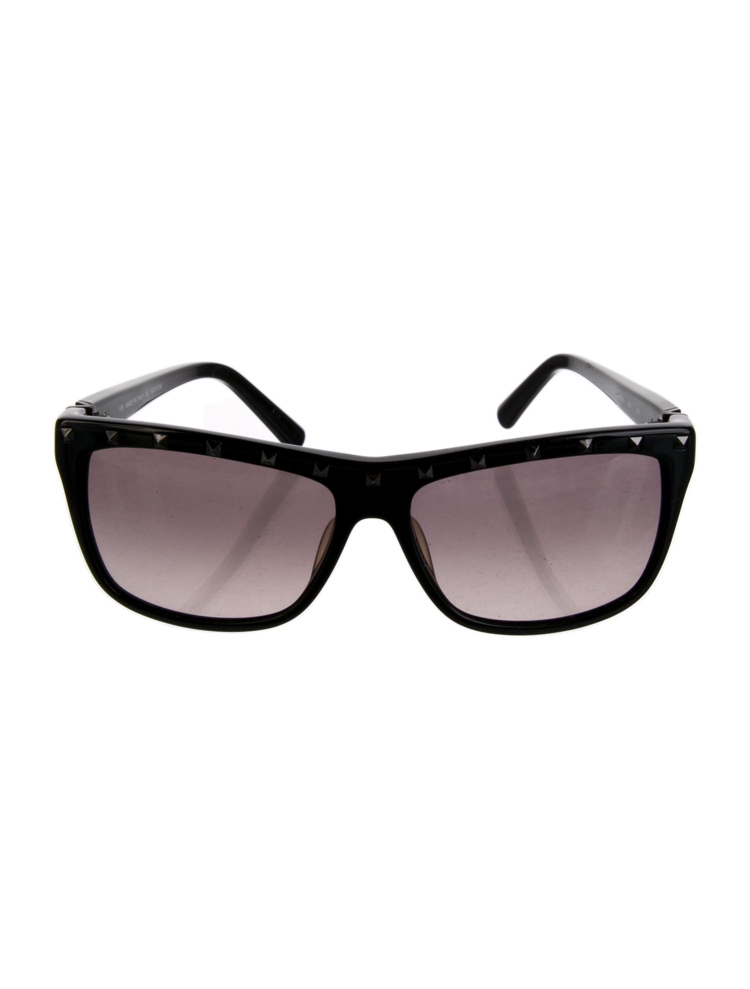 Valentino Rockstud Accents Square Sunglasses