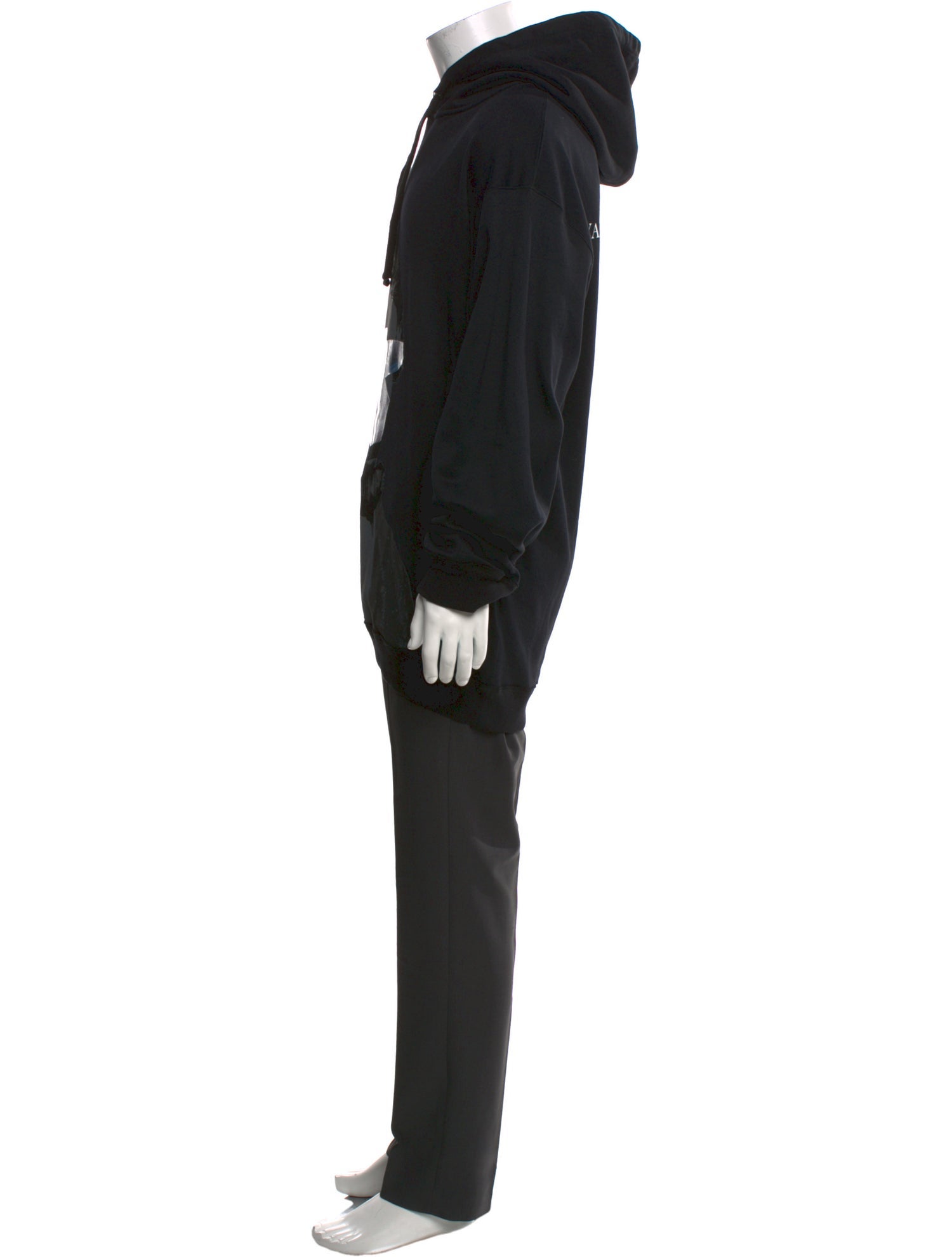 Valentino x Undercover V Face UFO Hooded Sweatshirt Graphic Print Hoodie