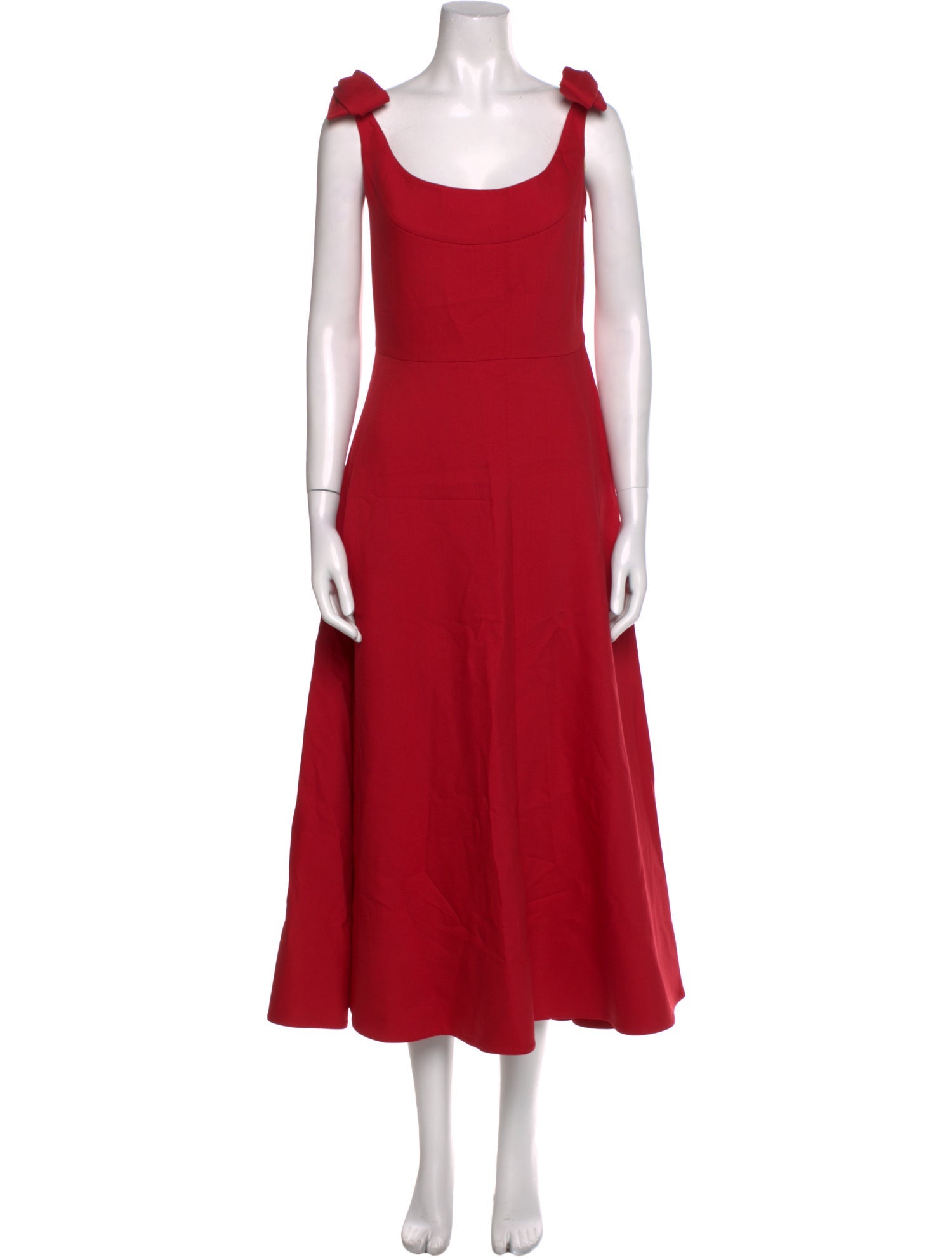 Valentino Virgin Wool Long Dress w/ Tags