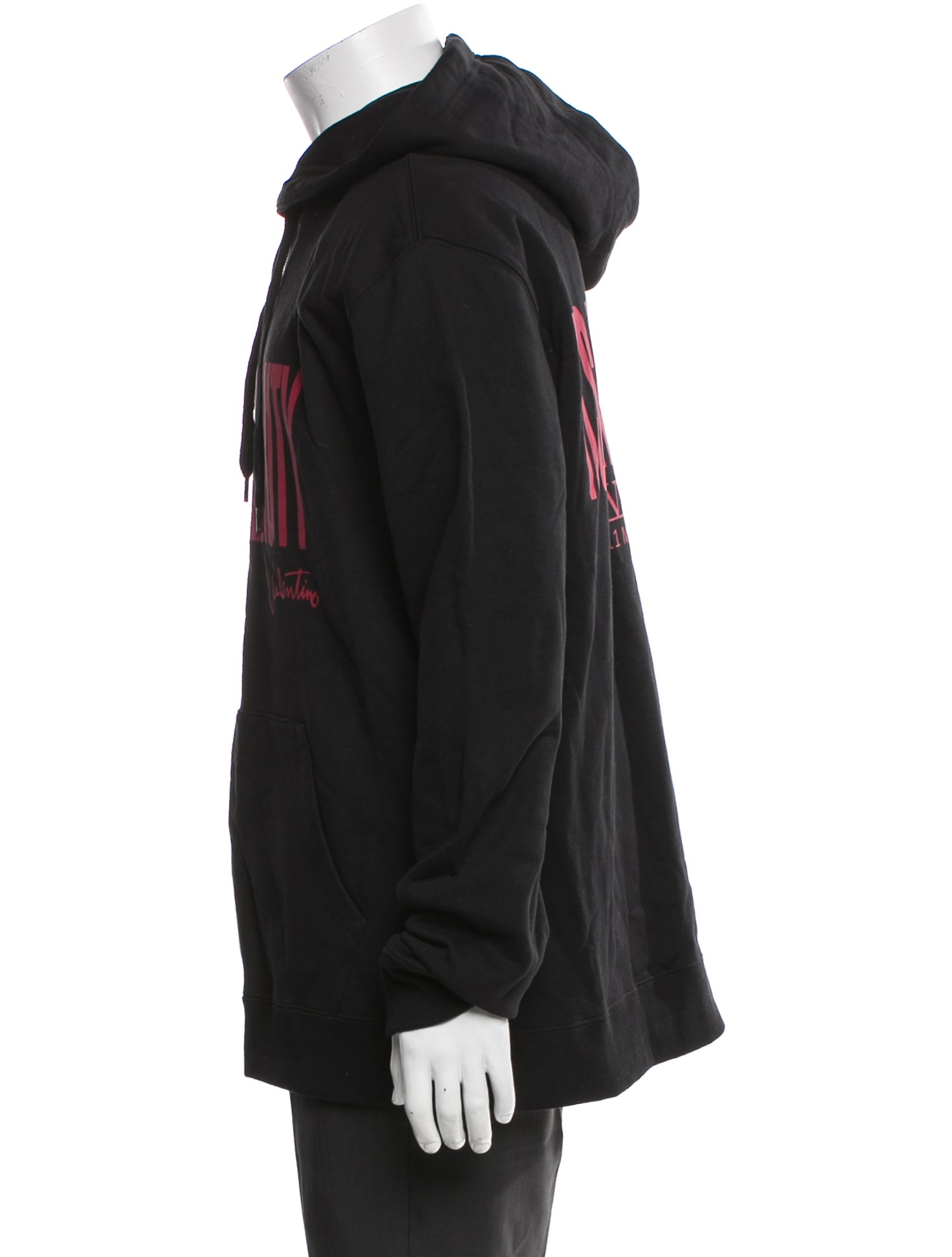 Valentino Graphic Print Crew Neck Hoodie