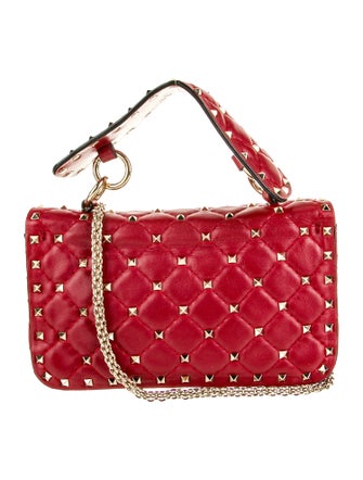 Valentino Leather Top Handle Bag