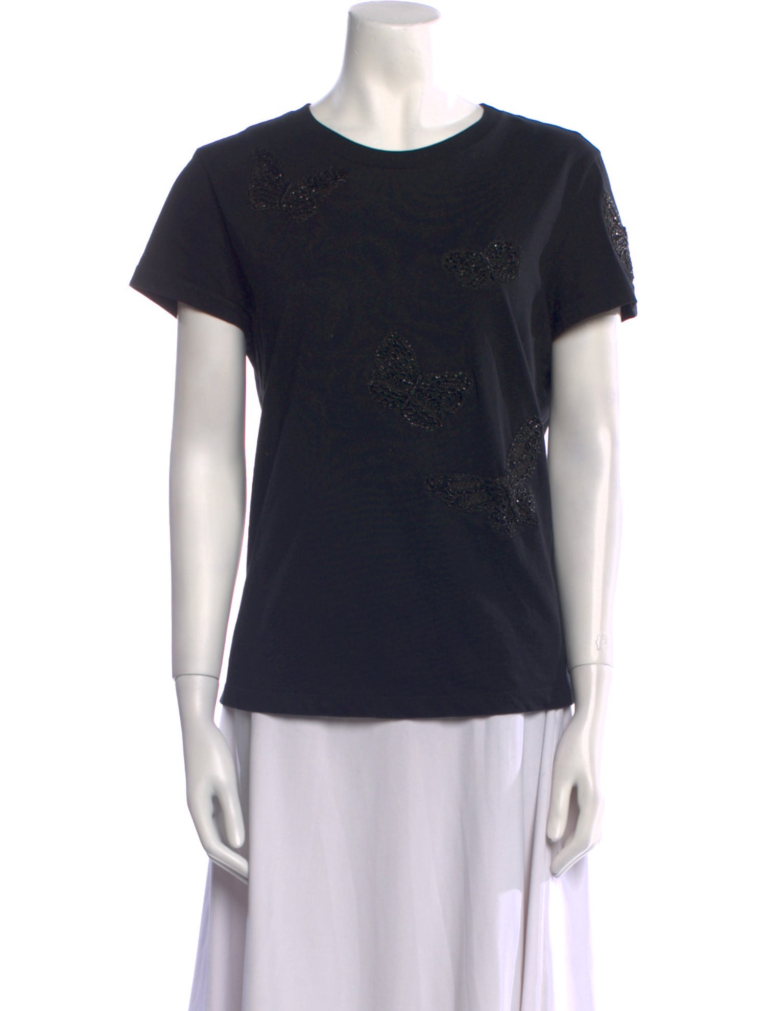 Valentino Crew Neck Short Sleeve T-Shirt