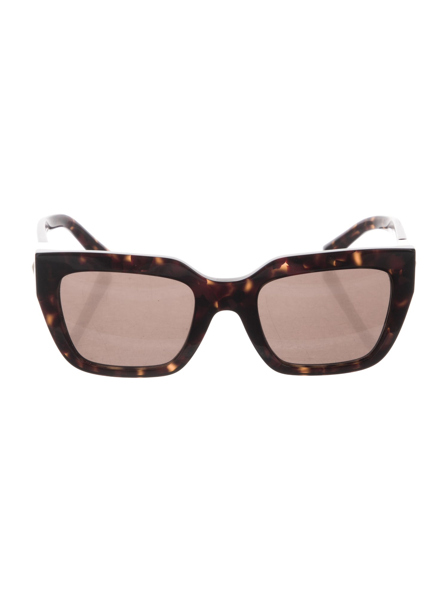 Valentino Rockstud Accents Square Sunglasses