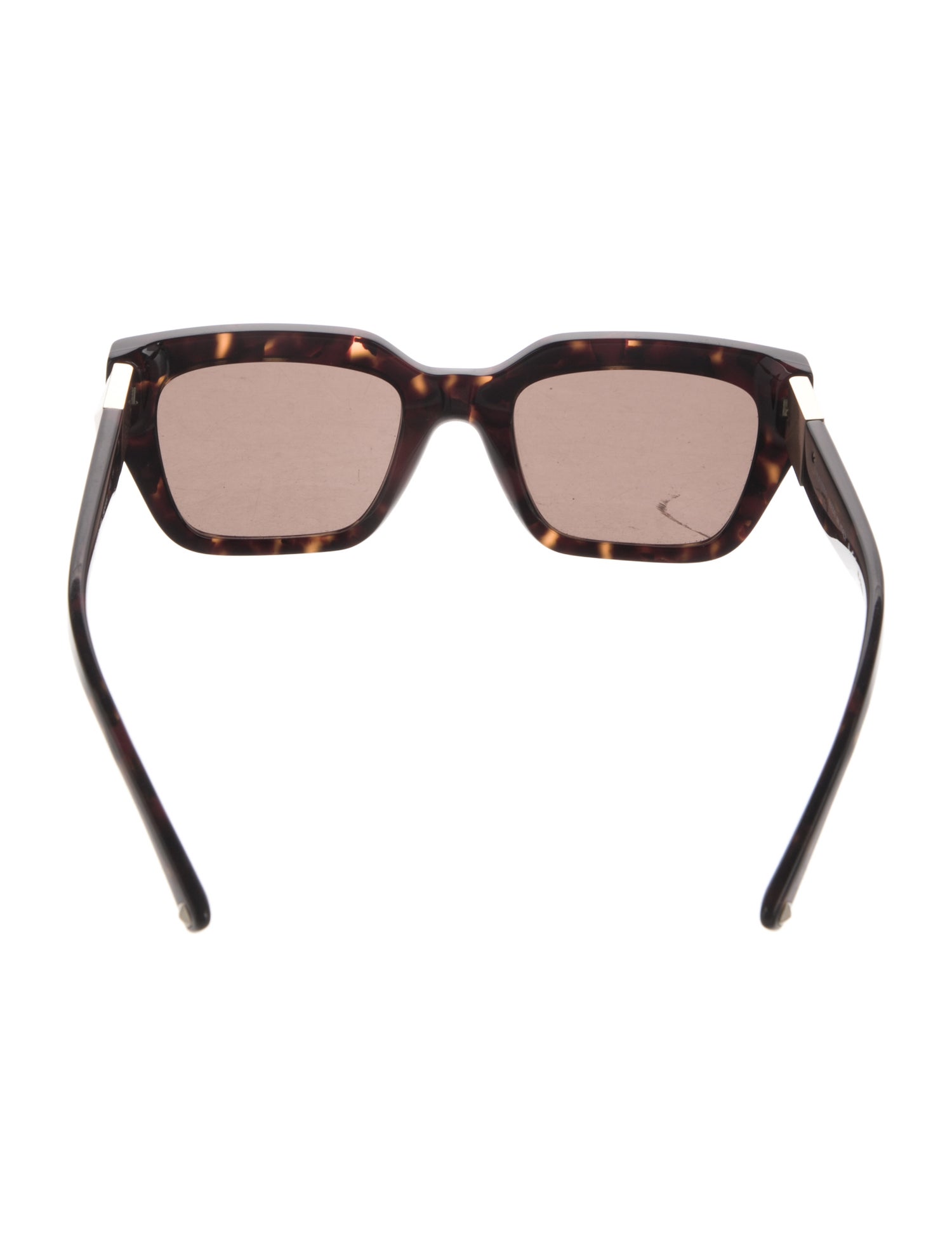 Valentino Rockstud Accents Square Sunglasses