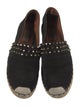 Valentino Rockstud Accents Suede Espadrilles