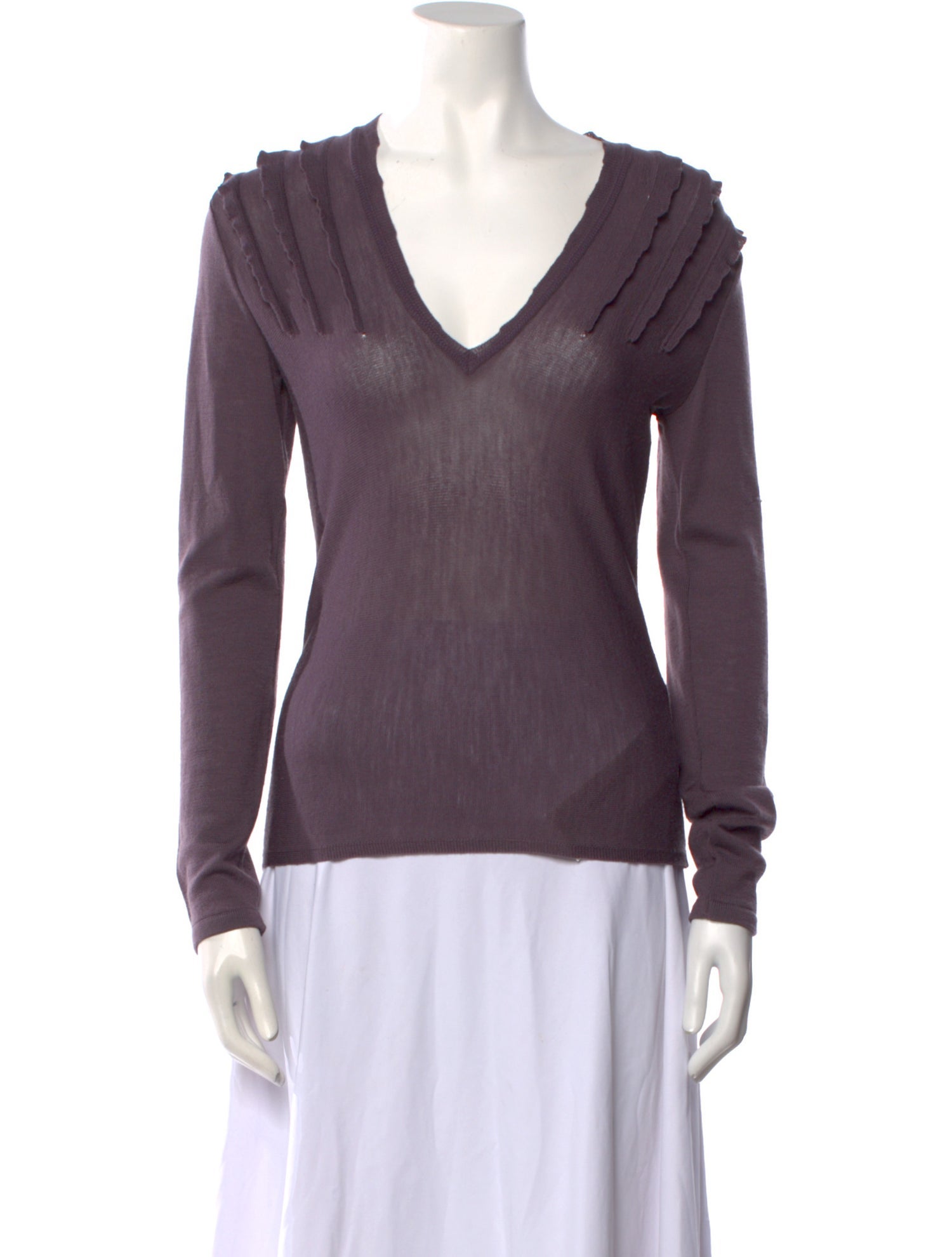 Valentino Wool V-Neck Sweater