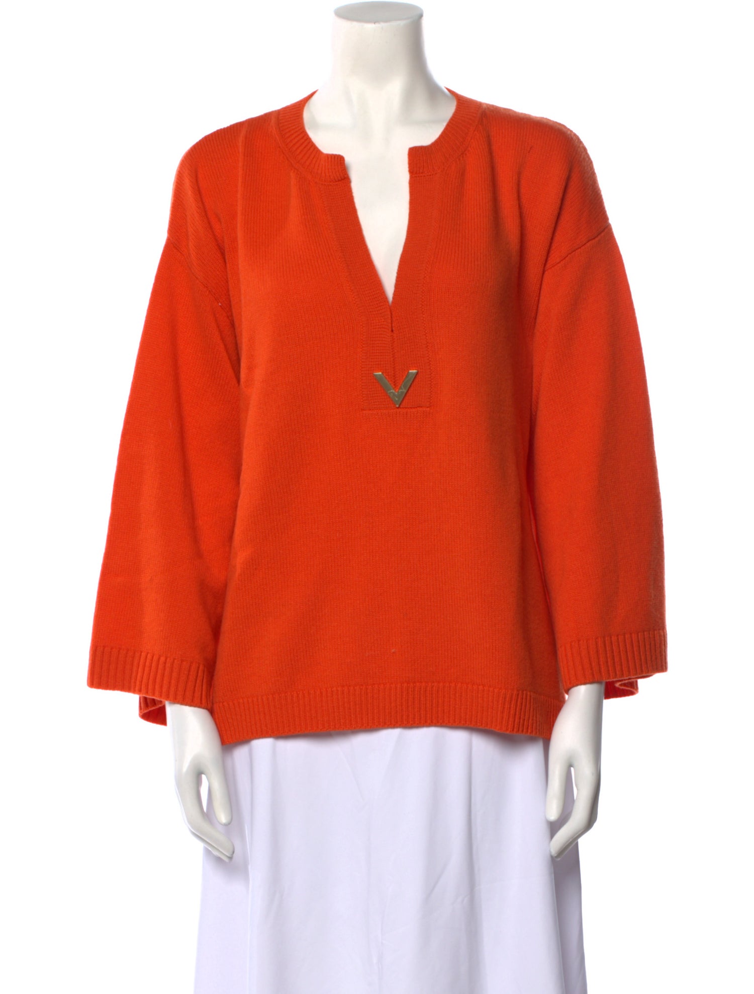 Valentino Cashmere V-Neck Sweater