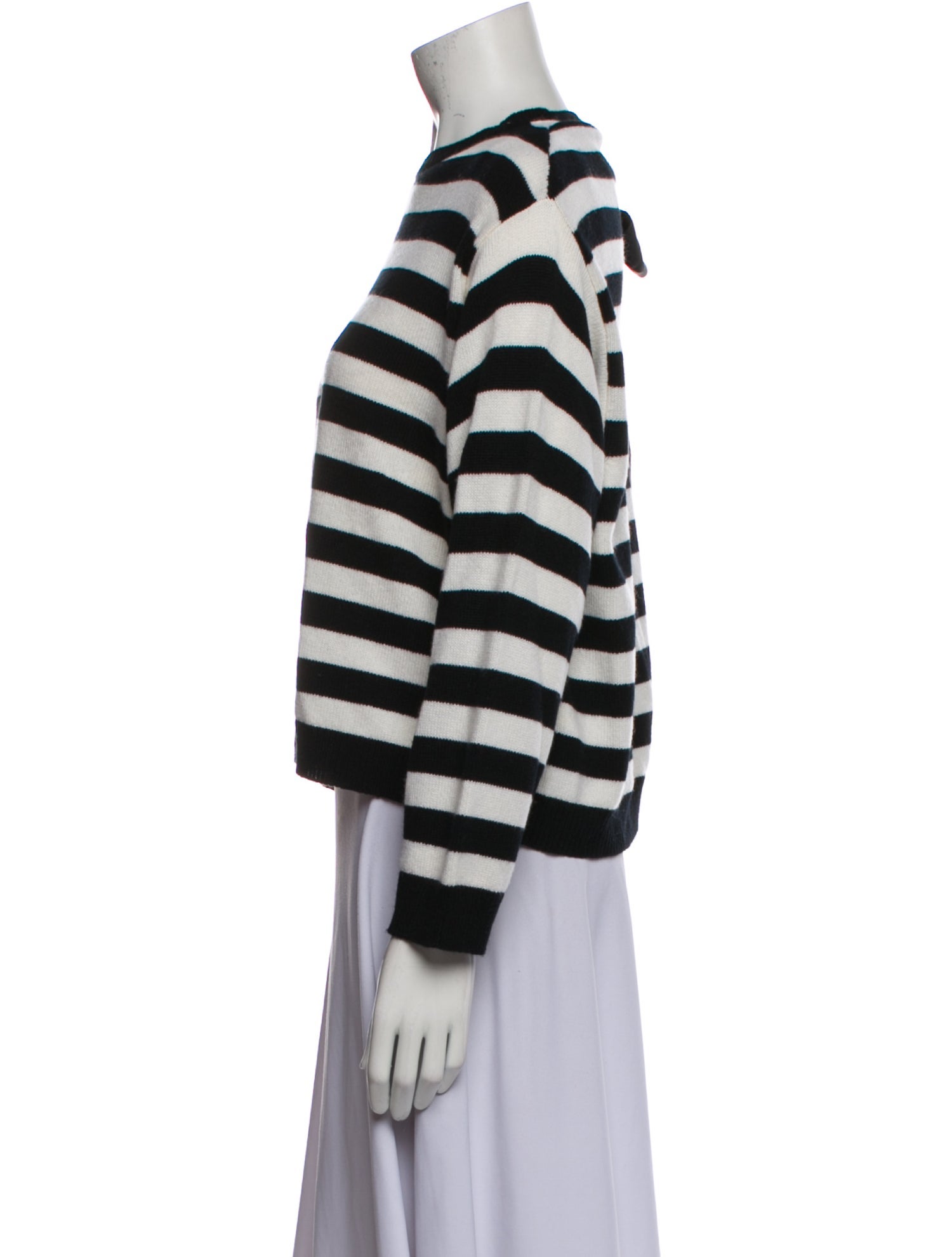 Valentino Cashmere Striped Sweater