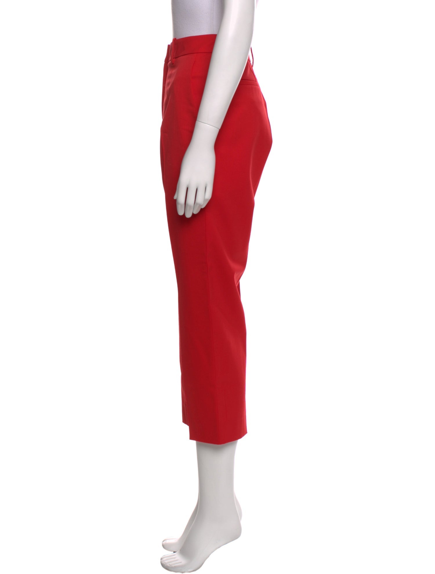 Valentino Virgin Wool Straight Leg Pants