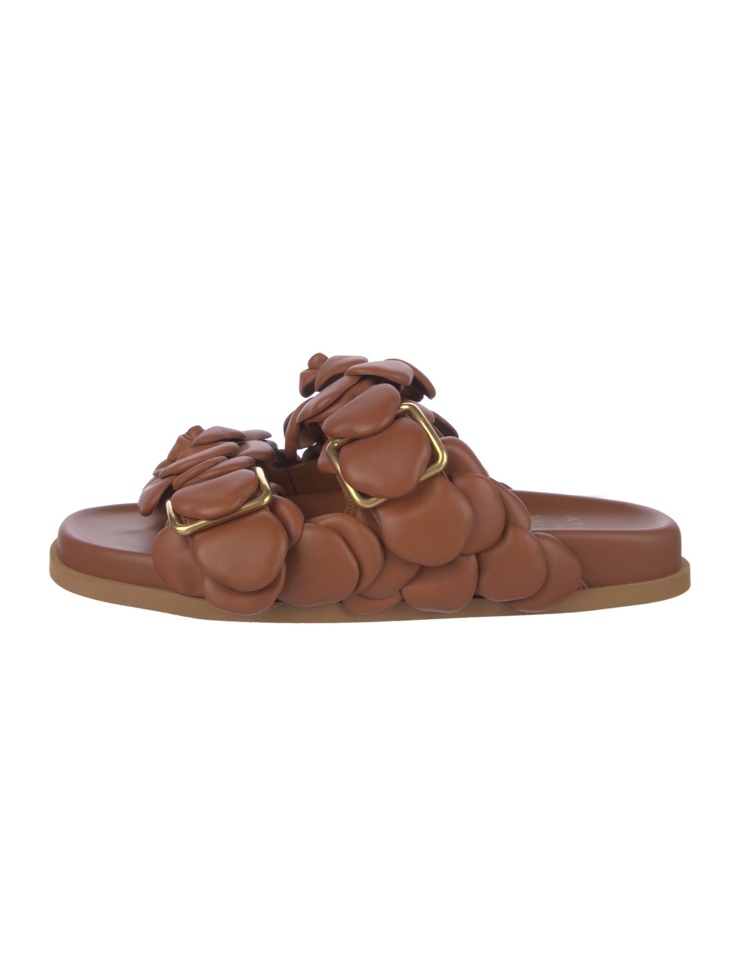 Valentino Leather Slides