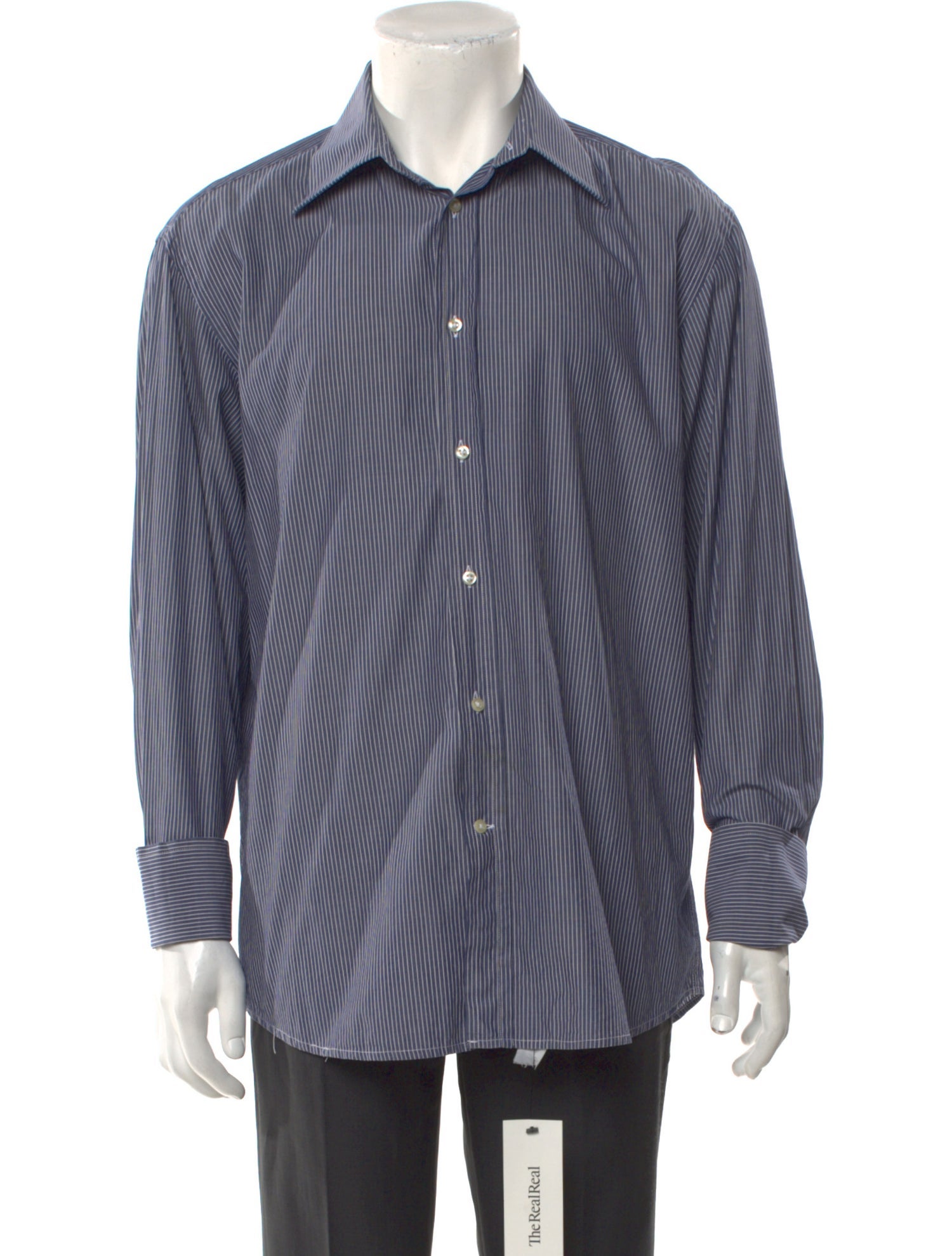 Valentino Striped Long Sleeve Shirt