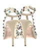 Valentino Rockstud Accents Leather T-Strap Pumps