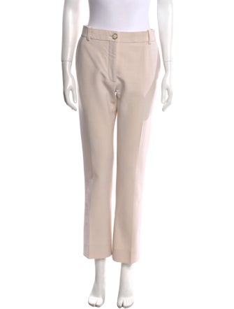 Valentino Virgin Wool Straight Leg Pants