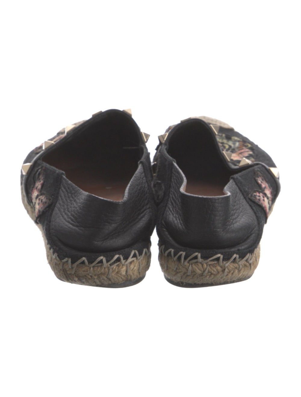 Valentino Rockstud Accents Patterned Espadrilles - image 4