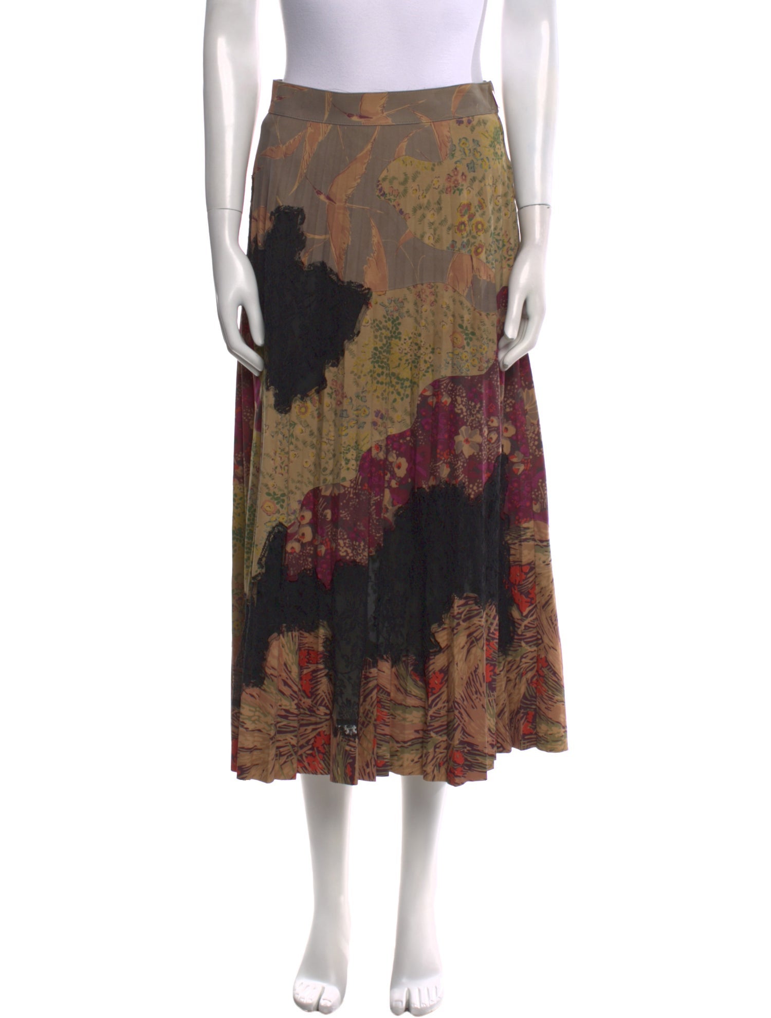 Valentino 2016 Midi Length Skirt