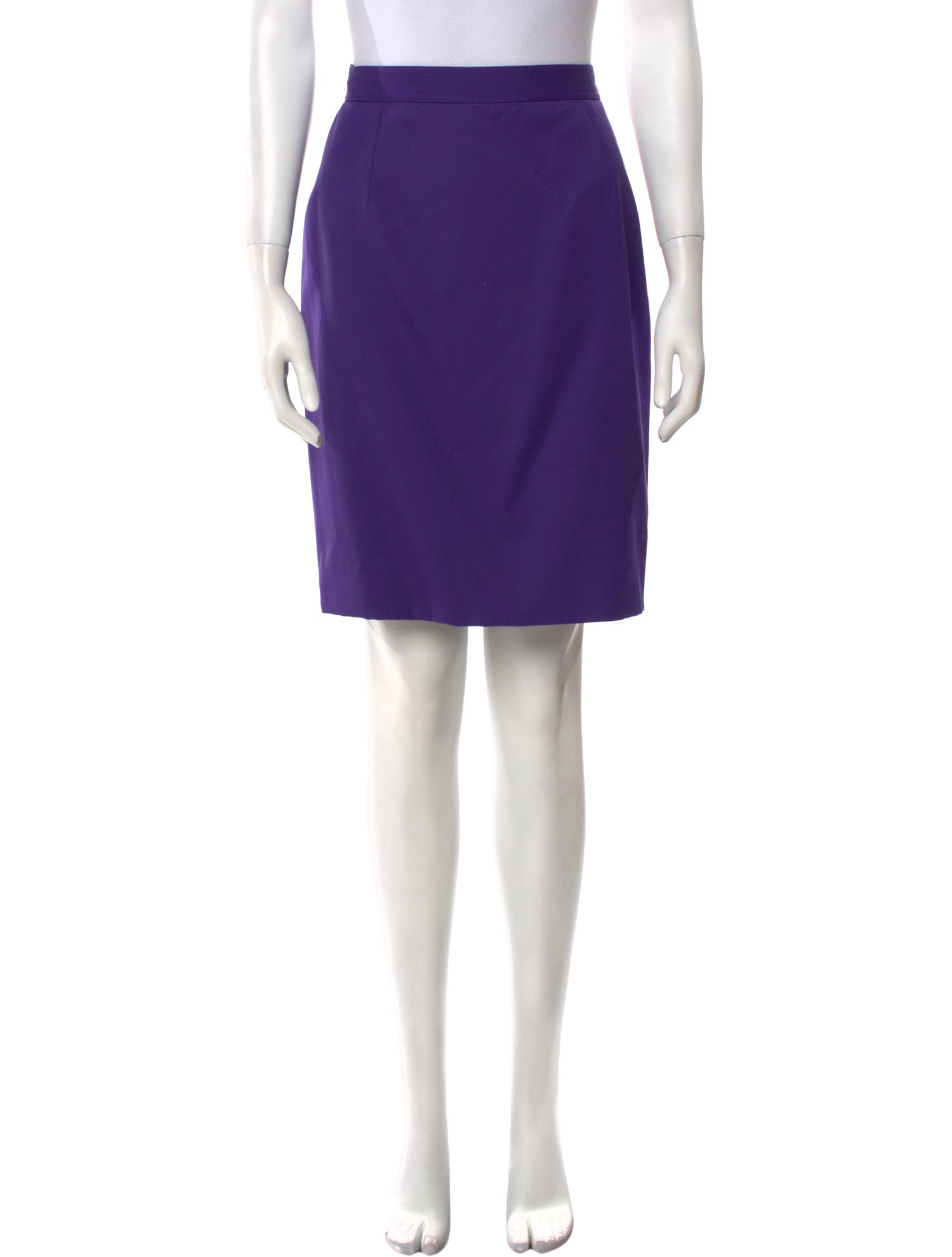 Valentino Bow Accents Knee-Length Skirt