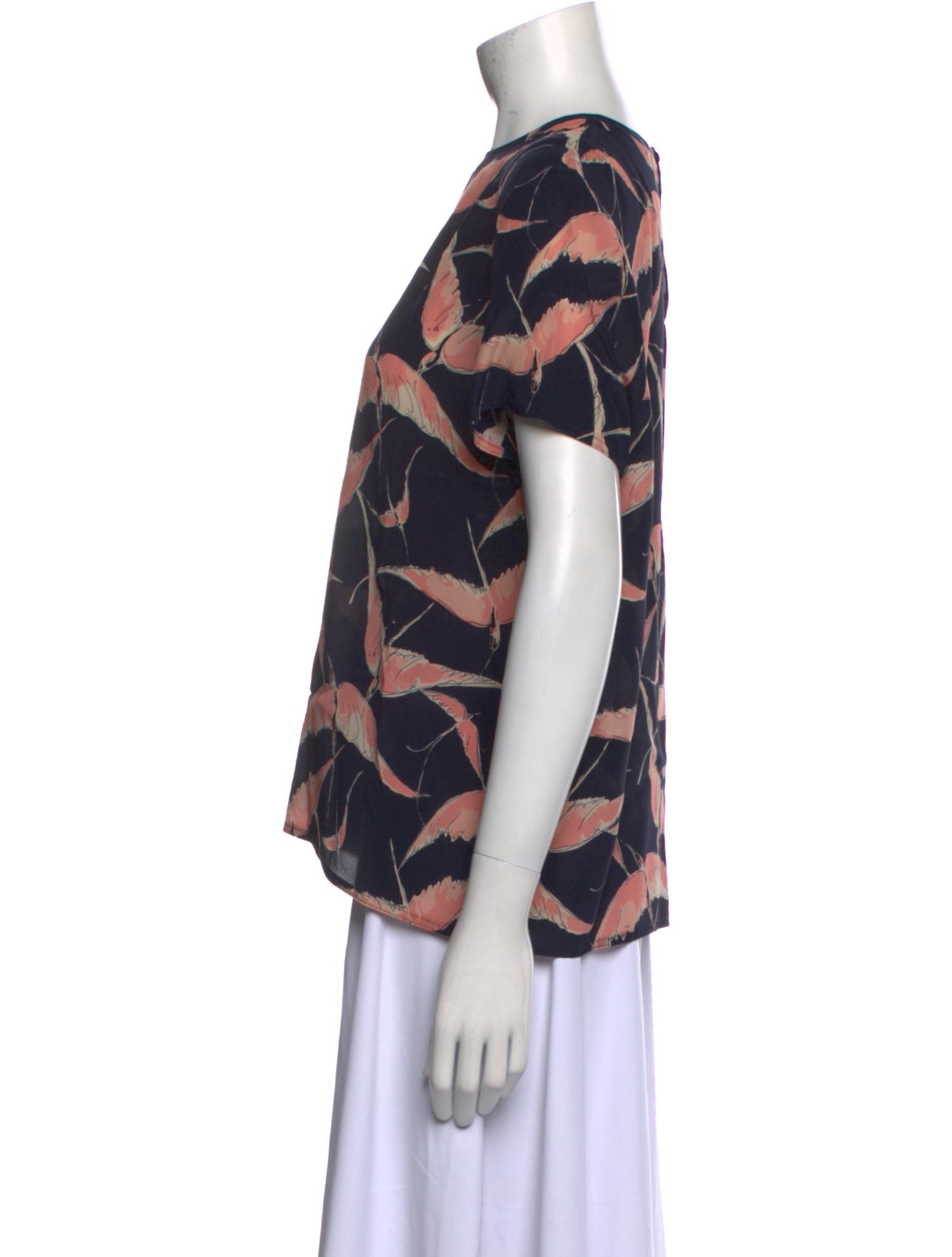 Valentino Silk Printed Top