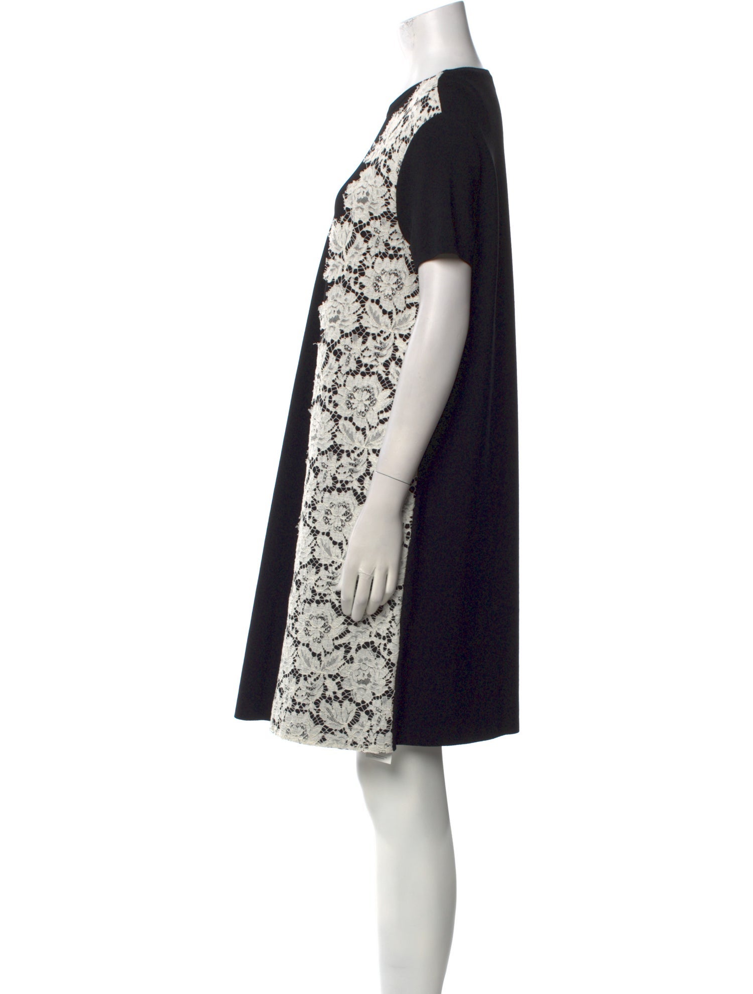 Valentino Floral Print Knee-Length Dress