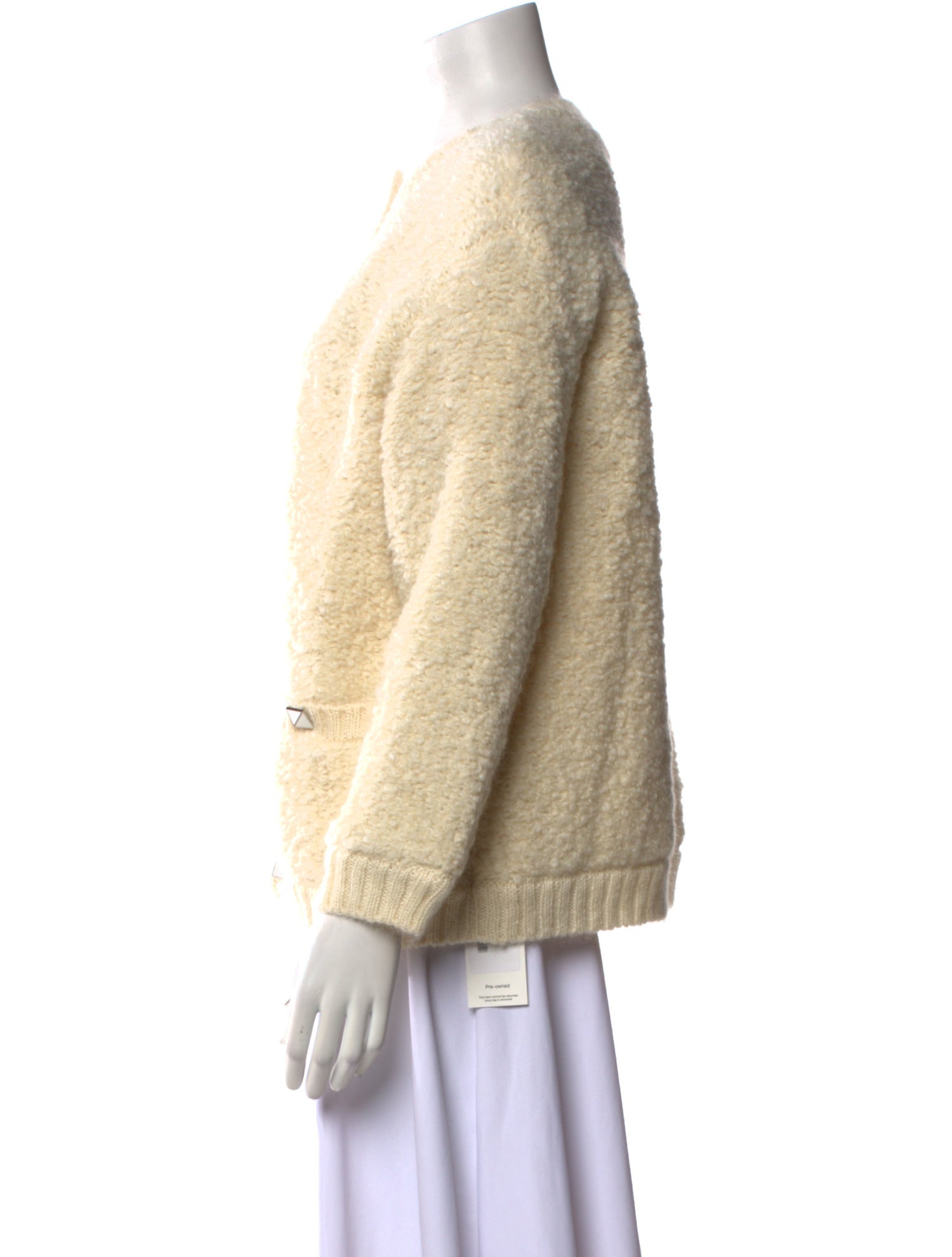 Valentino Mohair Crew Neck Sweater