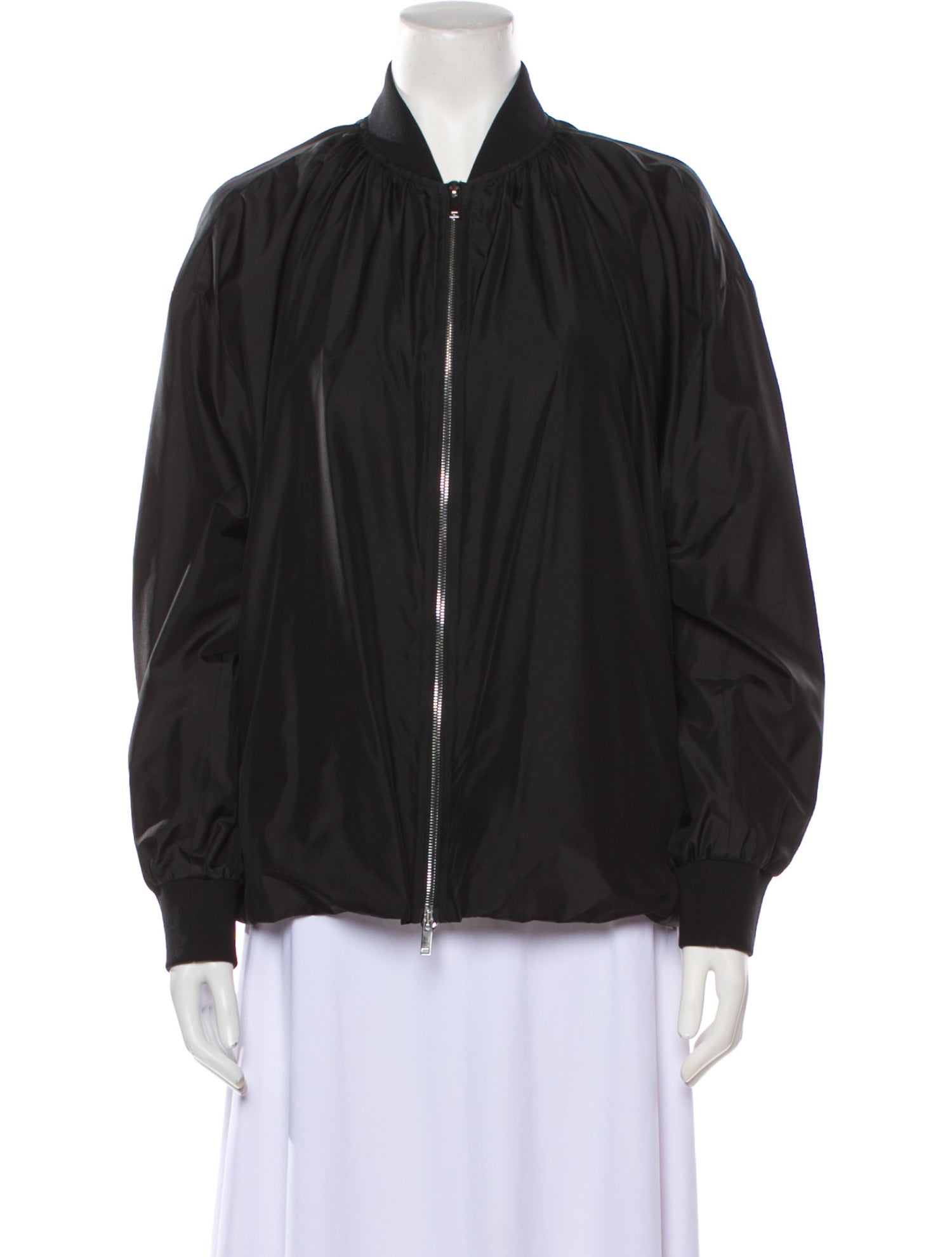 Valentino Silk Bomber Jacket