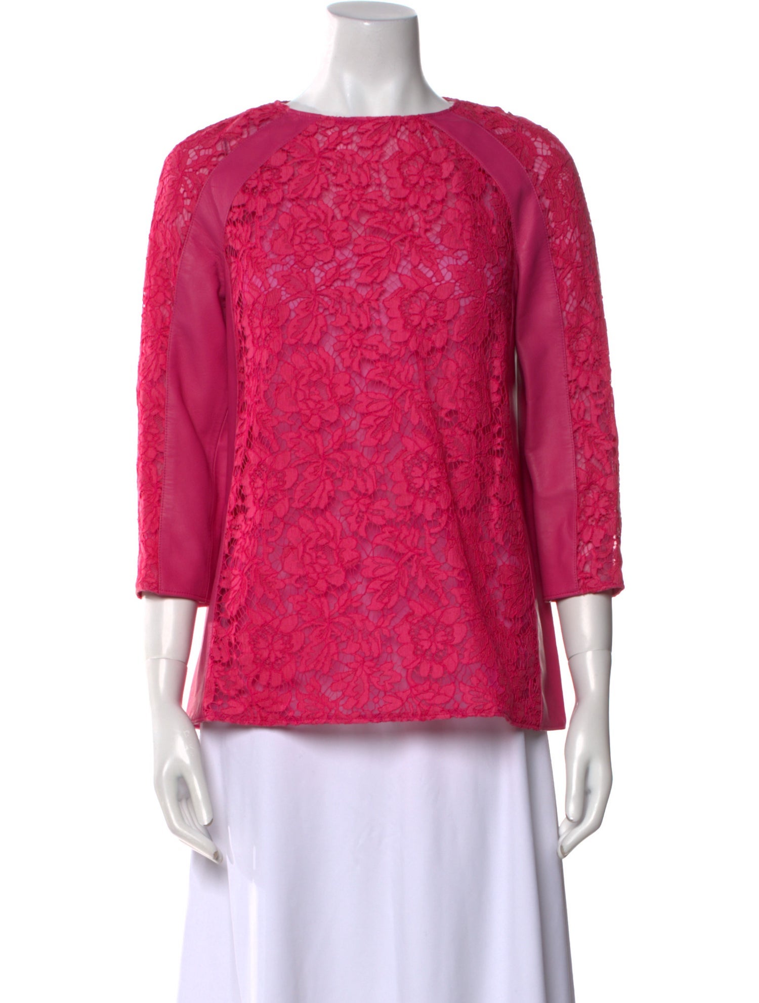 Valentino Lace Lace Pattern Blouse