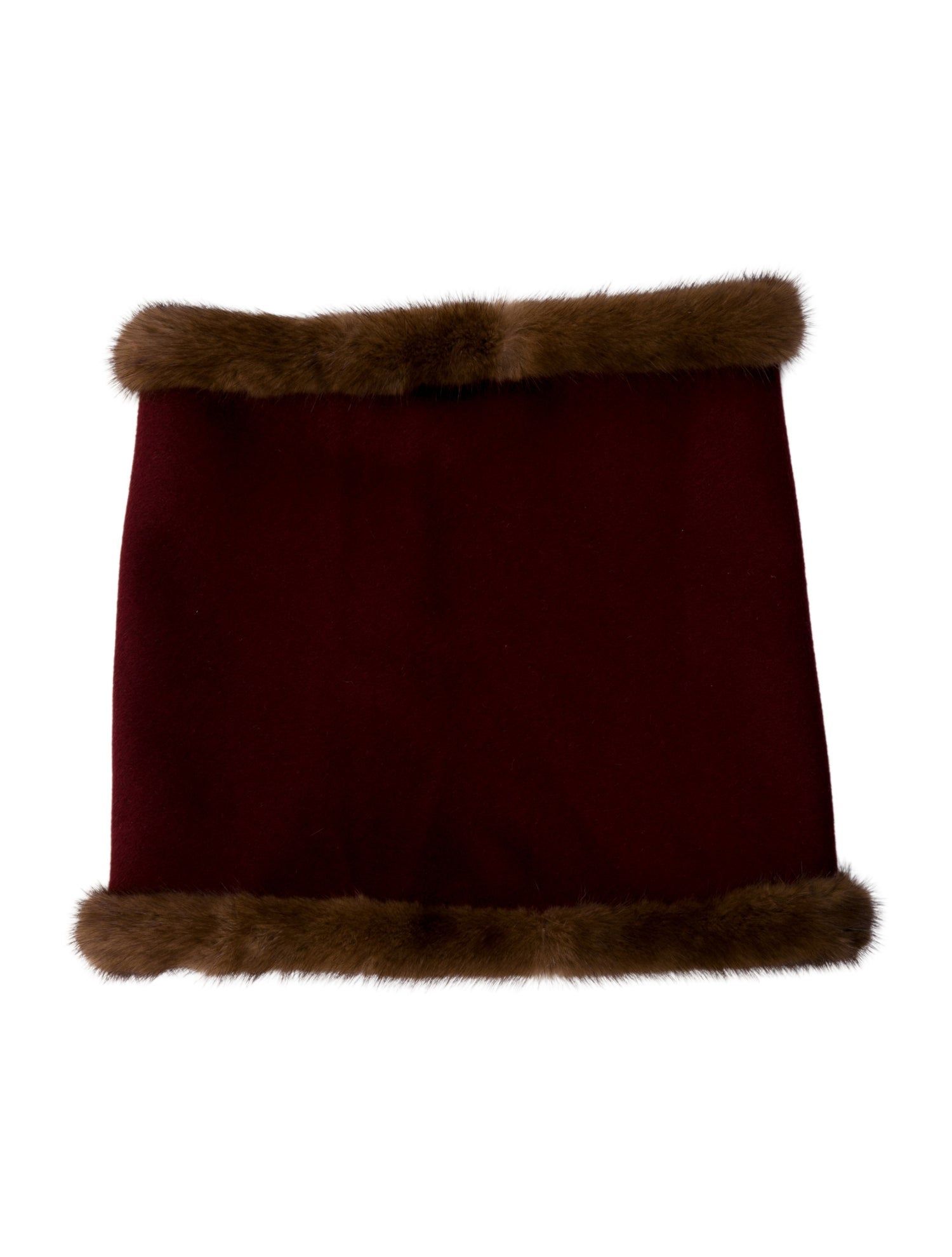 Valentino Wool Strapless Crop Top