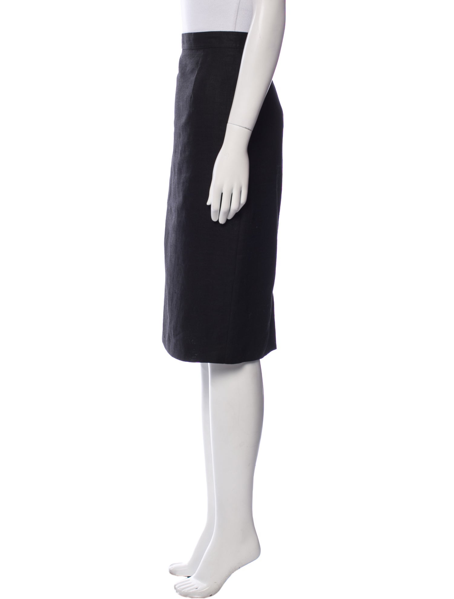 Valentino Linen Knee-Length Skirt