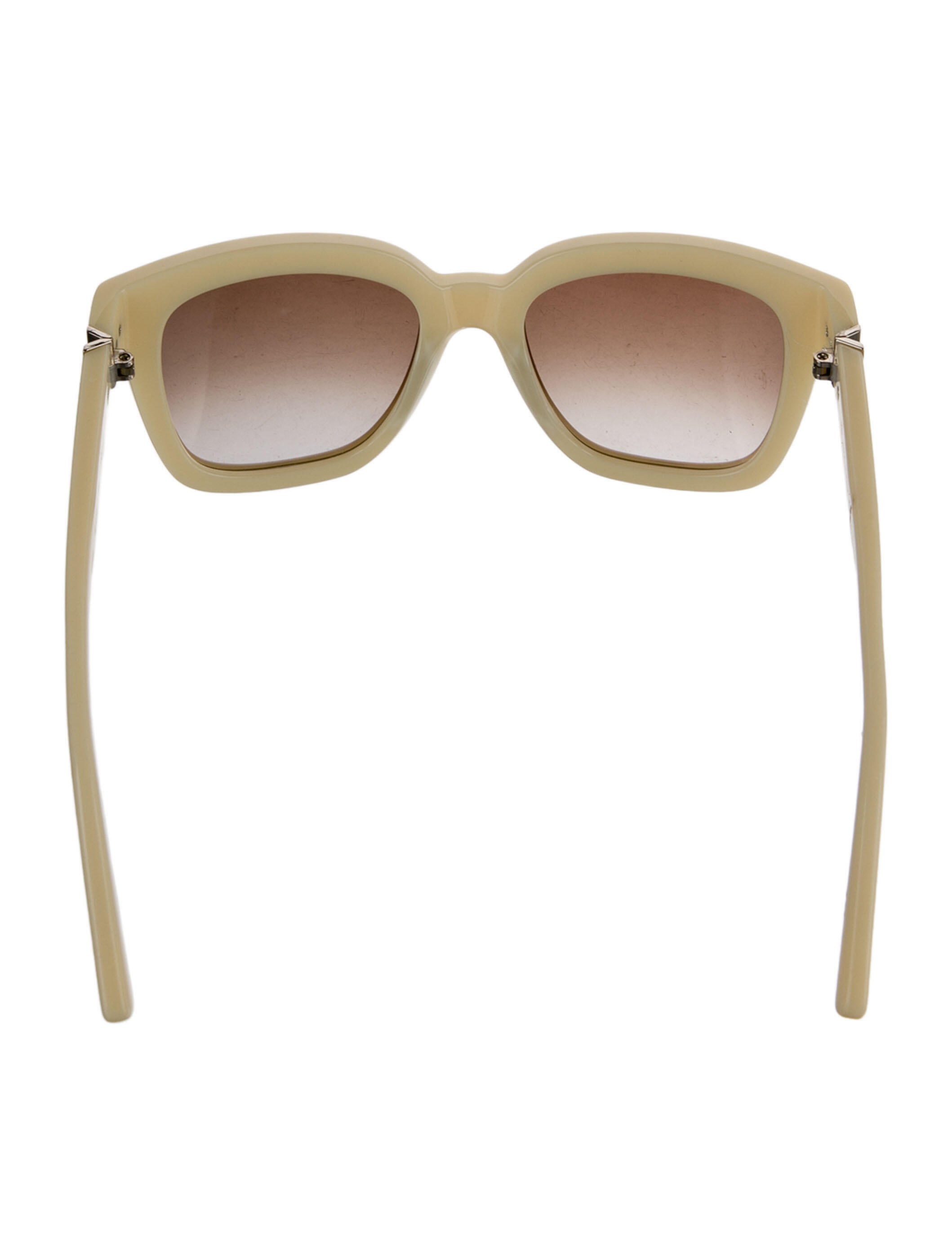 Valentino Rockstud Accents Cat-Eye Sunglasses