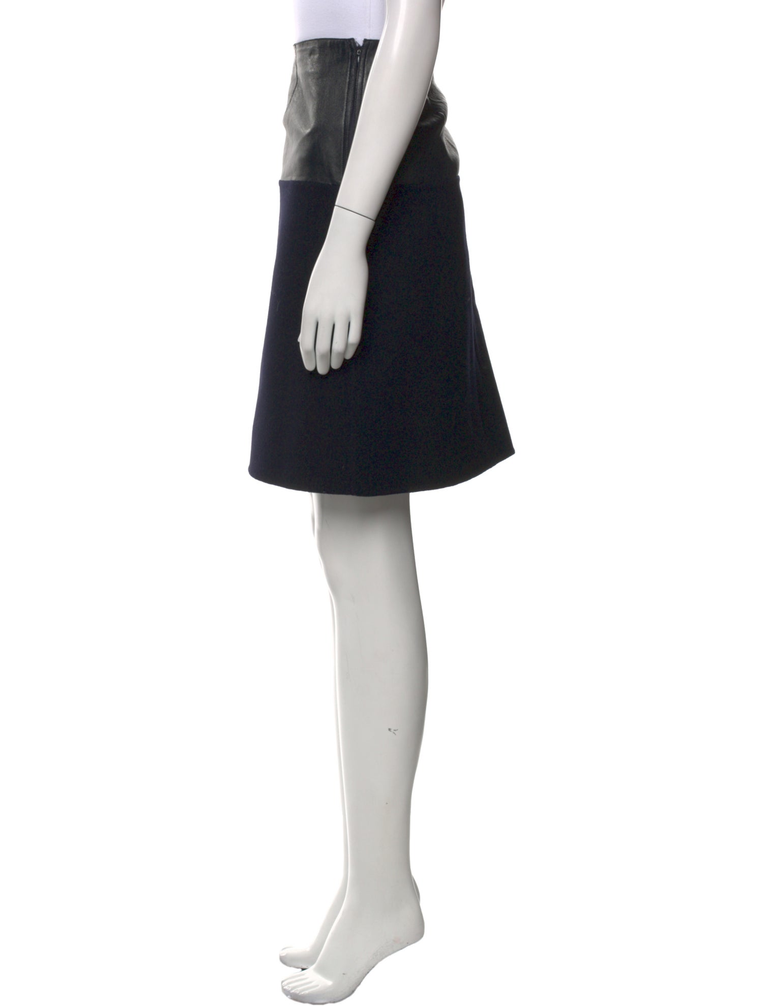 Valentino Virgin Wool Knee-Length Skirt