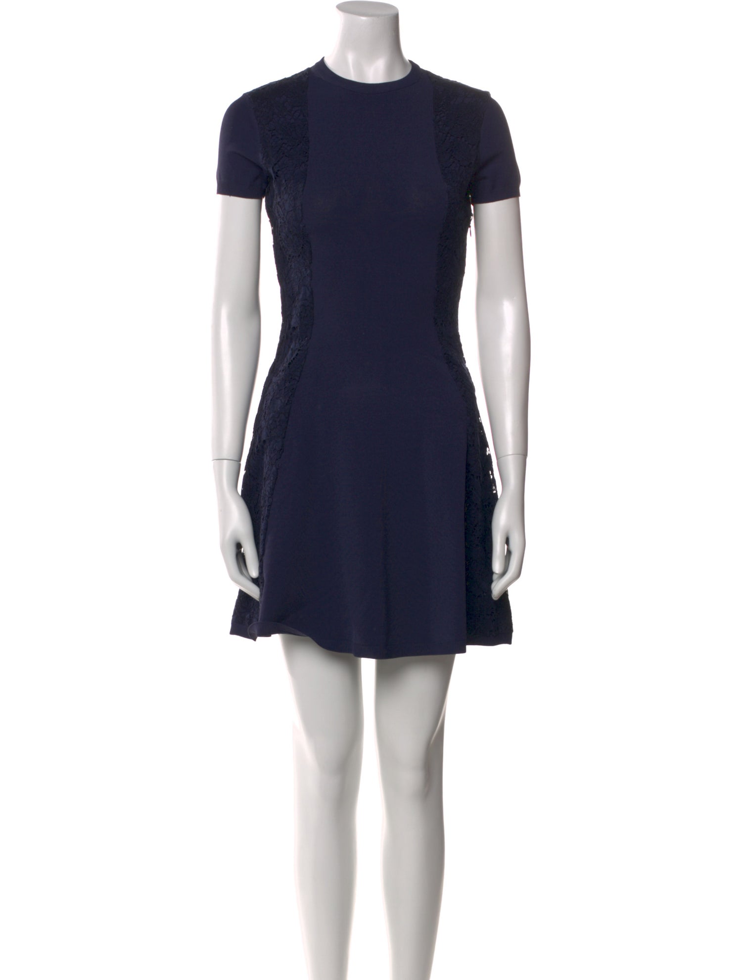 Valentino Virgin Wool Mini Dress