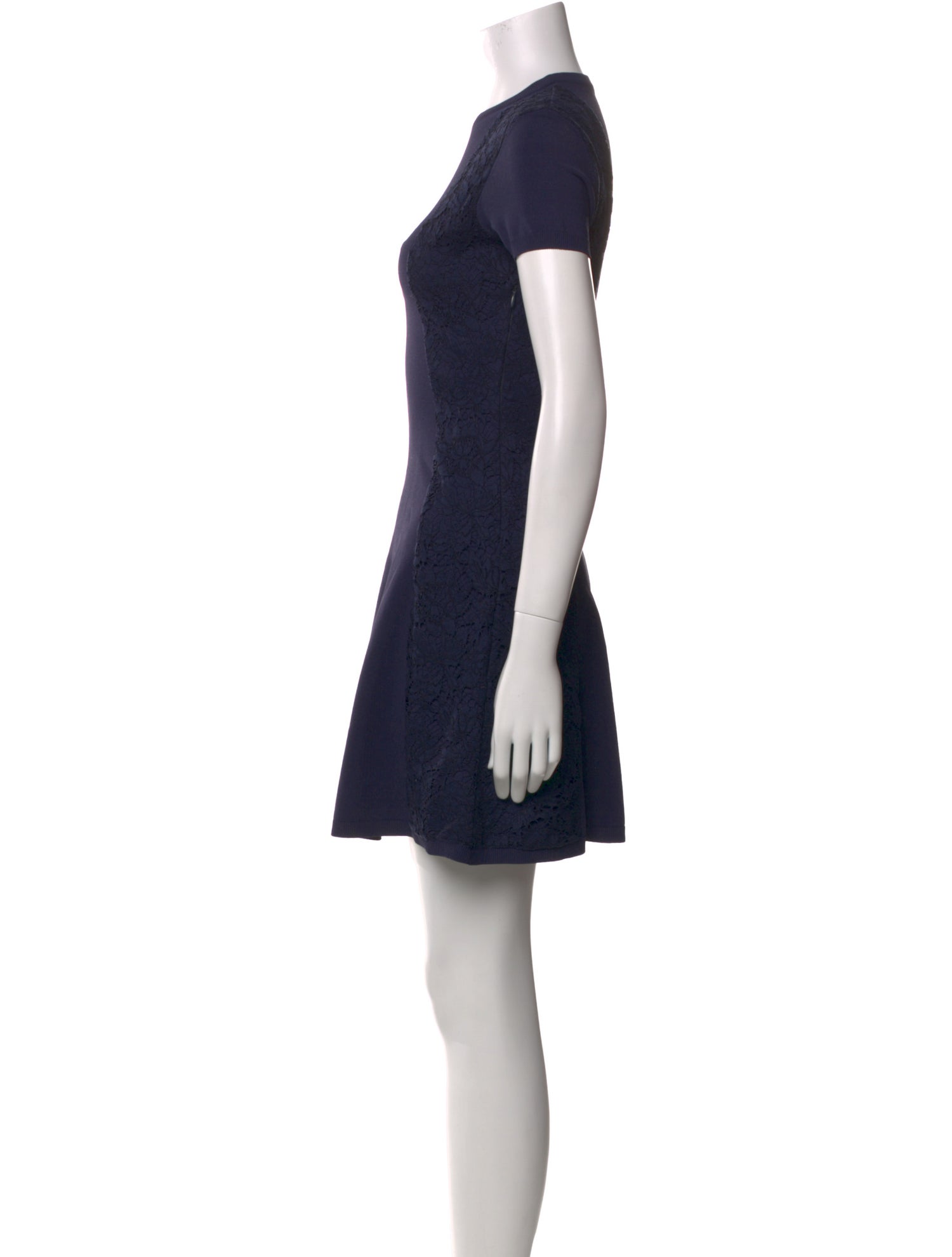 Valentino Virgin Wool Mini Dress