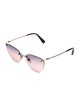 Valentino Rockstud Accents Cat-Eye Sunglasses