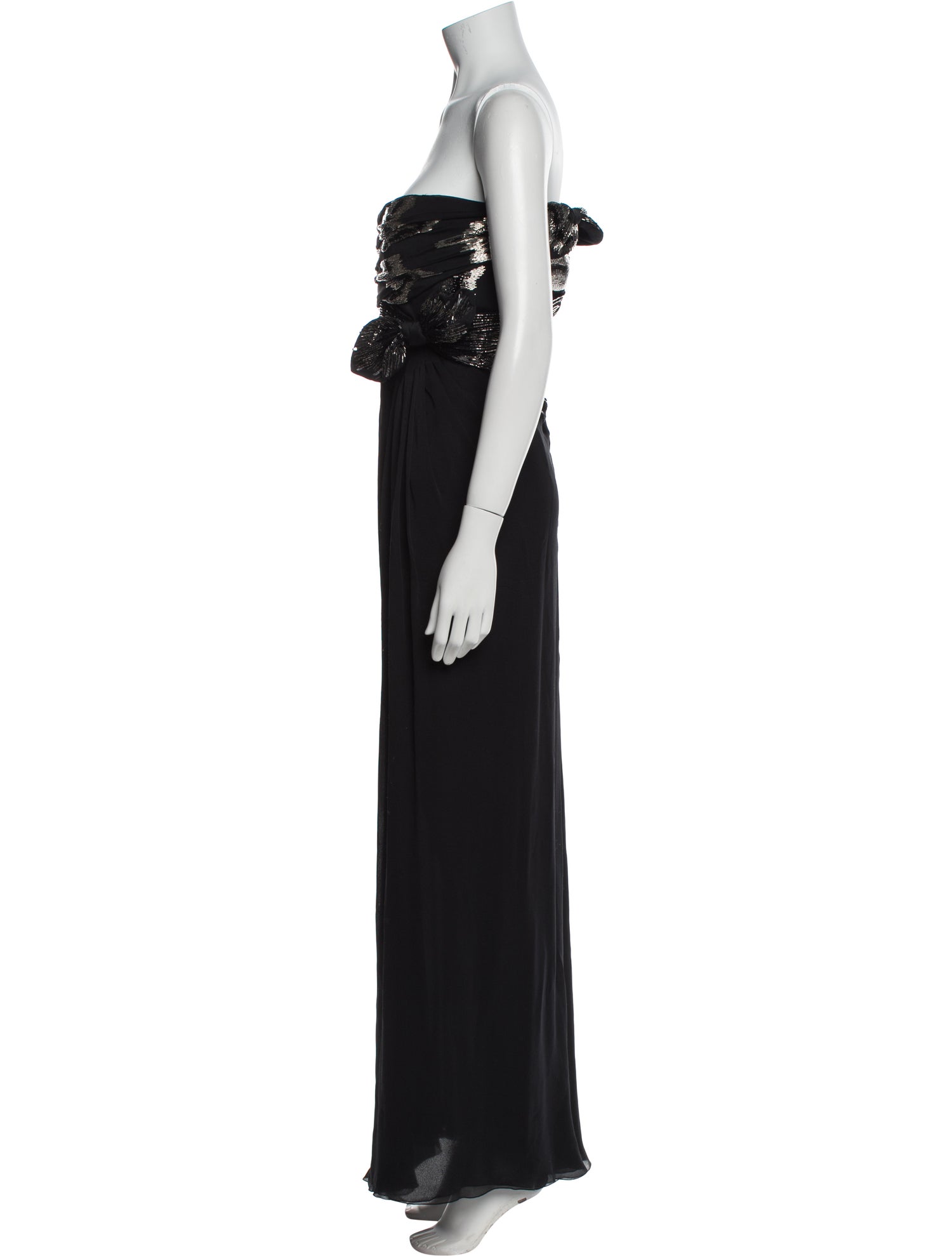Valentino Silk Long Dress