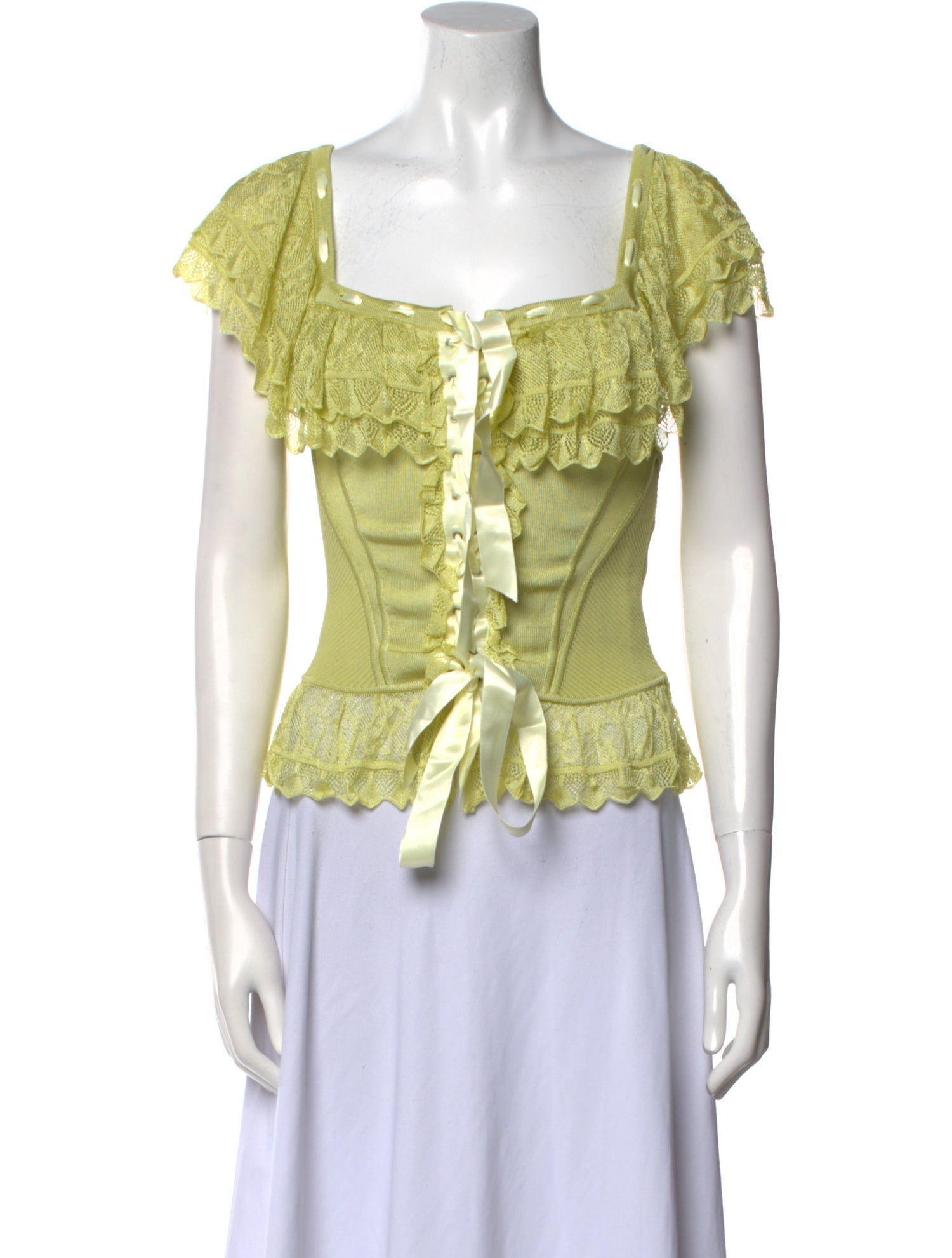 Valentino Vintage 2004 Crop Top