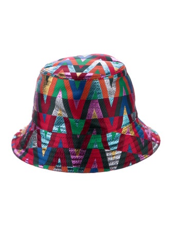 Valentino Metallic V Bucket Hat