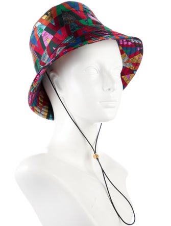 Valentino Metallic V Bucket Hat